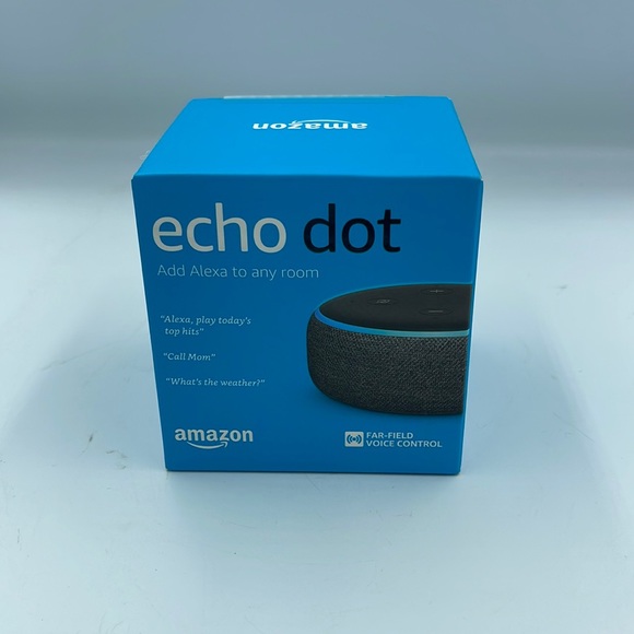 Echo Dot (3rd Gen- Smart speaker with Alexa brand new in sealed box - Picture 1 of 5